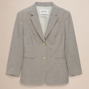 Aritzia Blazer Heather Light Grey Size 4